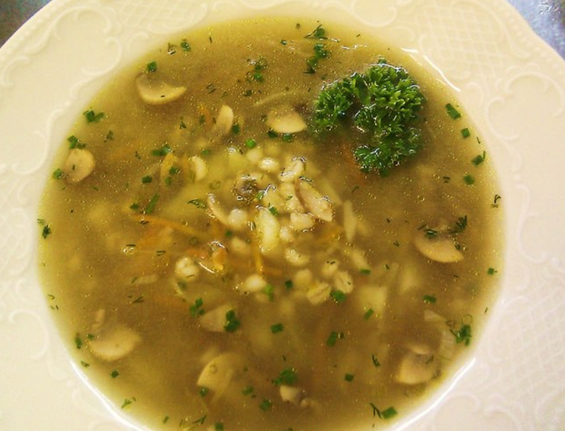 Грибной суп (русский народный рецепт)